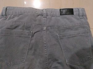 Gray Denim Jeans
