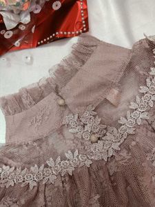 Elegant Lace Ruffle Top💕
