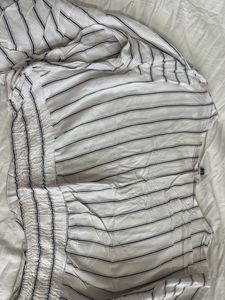 Striped Top-Down Neck