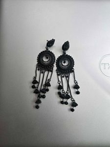 Black Dangle Earrings