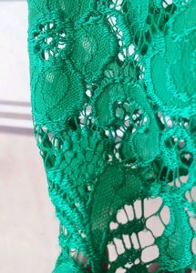 Green Floral Lace Top💚💚
