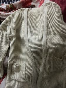 Cream Knit Cardigan