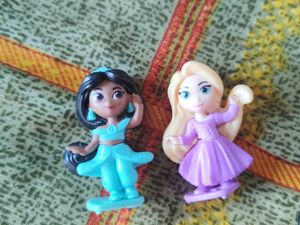Disney Princess Figurine Lot 4pics Combo
