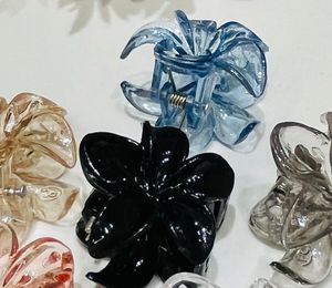 Flower Hair Claw Clips - Set of 6