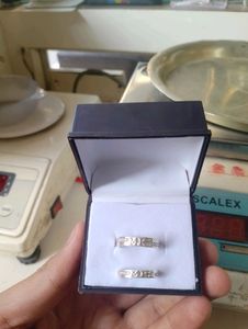 Couple Ring Pure Silver