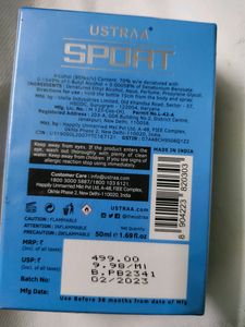 USTRAA SPORT PERFUME FOR MEN [NEW]