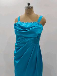 Teal Evening Gown