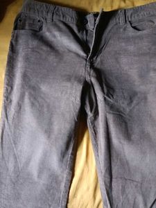 Gray Corduroy Pants