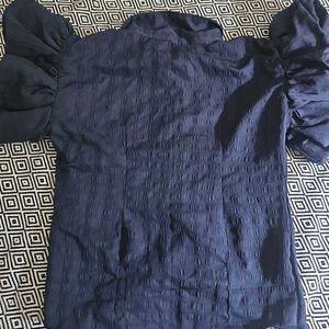 Navy Blue Premium Shirt Top