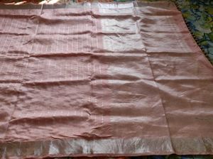Baby Pink kanchipuram silk Saree