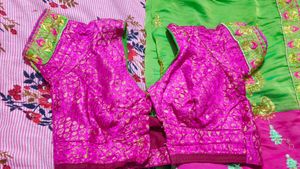 Double Colour Saree