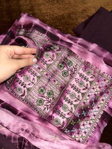 Embroidered Heavy Suit Set
