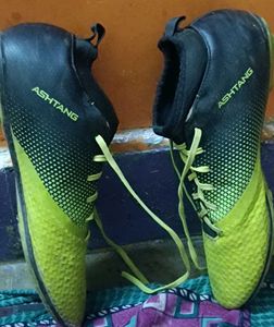 Neon Green Soccer Cleats