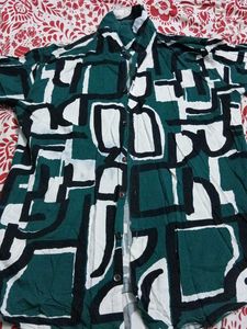 Patterned Casual Shirt