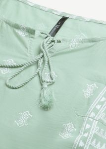 Sea Green Ethnic Motifs Kurta