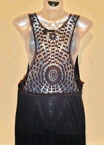 🎁Buy 2 Get 1 Free🎁Black Fringe Beach Dress