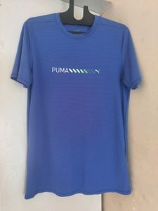 Puma Blue Active T-Shirt