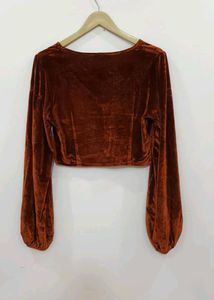 Velvet New Crop Top