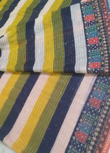 Two Rainbow Colour Sarees🌈✨💖