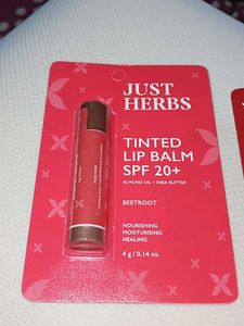 Just Herbs Tinted Lip Balm Combo