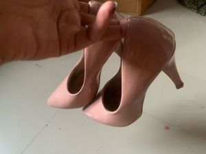 Elegant Pink Berry Heels