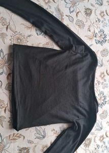 Black Long Sleeve Top