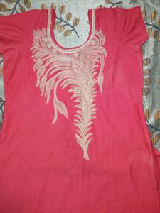 Red Kurti