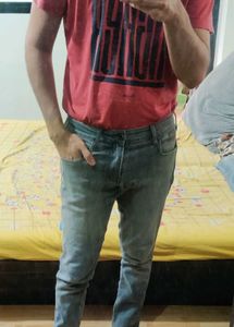 Light Wash Denim Jeans