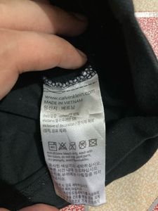 Calvin Klein Black Polo T-Shirt