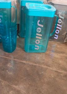 1 Jug And 4 Glass