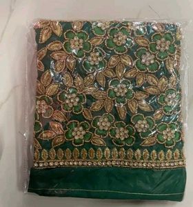 zari handwork blouse piece