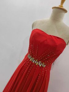 Elegant Red Gown