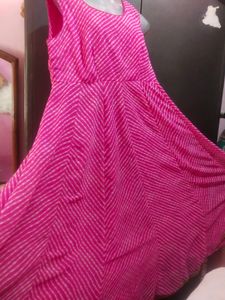 Biba Brand Long Kalidar Frock With Jacket