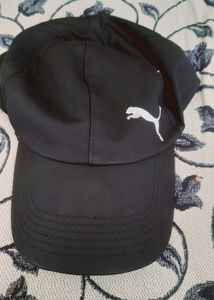 Puma Unisex Sports Cap Black And White Combo
