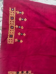Kutchi Mirror Work Blouse Piece