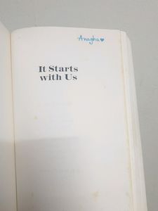 Its Starts With Us - Colleen Hoover