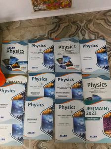 ALLEN  Jee Main+Advance Modules