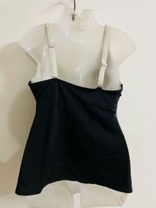Women Black Swimwear Top