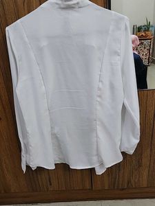White Formal Shirt For Women