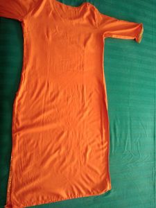 Aurelia Orange Kurta