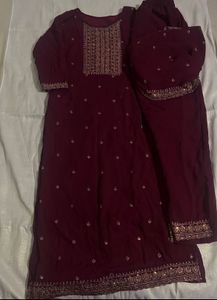 Beautiful maroon Kurta