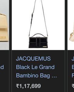 Jacquemus Bambino bag