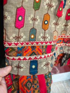 Ethnic DressGown With Free 💄&amp; hair Accesso