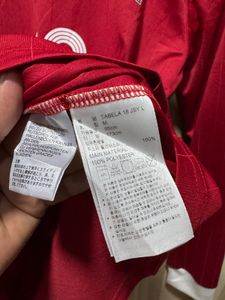 Adidas Climalite Tabela 18 Red Soccer Jersey