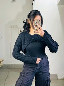 Button Up Bolero 💖