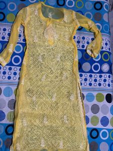 Heavy Chikankari Kurta