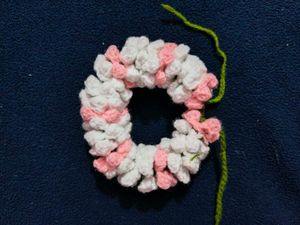 Handmade crochet gajra