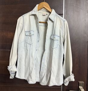 Light Wash Denim Shirt