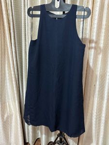Navy Sleeveless Dress