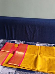 Kanjeevaram Soft Semi Silk New No Price Tag